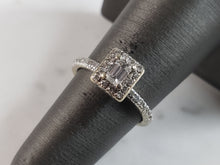 Load image into Gallery viewer, Womens Vintage Estate 14K White Gold Diamond Engagement Ring Set, 7.1g E6225