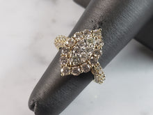 Load image into Gallery viewer, Womens Vintage Estate 14K Yellow Gold Diamond Ring 3.8g E6226