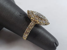 Load image into Gallery viewer, Womens Vintage Estate 14K Yellow Gold Diamond Ring 3.8g E6226