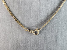 Load image into Gallery viewer, Womens Vintage Estate 14K Gold Necklace W/ Pearl &amp; Diamond Chip 3.4g #E6231