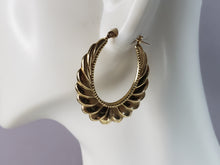 Load image into Gallery viewer, Womens Vintage Estate 14K Yellow Gold Earrings 2.7g E6232