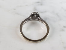 Load image into Gallery viewer, Womens Vintage Estate 10K White Gold Diamond Ring, 2.8g, E6238