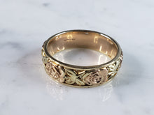 Load image into Gallery viewer, Womens Vintage Estate 14K Yellow &amp; Rose Gold Diana Ring 9.7g E6240