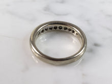 Load image into Gallery viewer, Womens Vintage Estate 14k White Gold Diamond Ring 3.9g #E6262