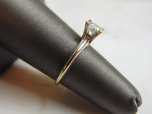 Load image into Gallery viewer, Womens Vintage Estate 14K White Gold .50cts Diamond Ring, 2.0g E704