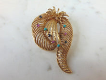 Load image into Gallery viewer, Womens Vintage Estate 14K Yellow Gold Victorian Brooch 16.9g #E706