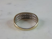 Load image into Gallery viewer, Womens Vintage Estate 14K White Gold Diamond Ring 4.2g E716