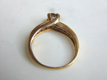 Load image into Gallery viewer, Womens Vintage Estate 14K Yellow Gold Diamond Ring, 4.0g E744