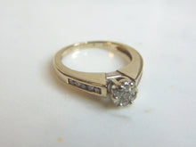 Load image into Gallery viewer, Women&#39;s Vintage Estate 14K White Gold Diamond Ring, 3.5g E784