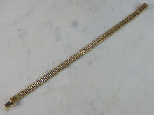 Load image into Gallery viewer, Womens Vintage Estate 14K Yellow Gold Bracelet 11.7g E794