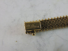 Load image into Gallery viewer, Womens Vintage Estate 14K Yellow Gold Bracelet 11.7g E794