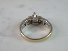 Load image into Gallery viewer, Womens Vintage Estate 14K White Gold Diamond Ring 5.1g E800