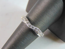 Load image into Gallery viewer, Womens Vintage Estate 14K White Gold Diamond Engagement Ring Set, 8.8g E809