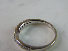 Load image into Gallery viewer, Womens Vintage Estate 14K White Gold Diamond Engagement Ring Set, 8.8g E809