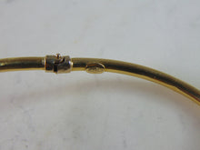 Load image into Gallery viewer, Womens Vintage Estate 18K Yellow Gold Cuff Bracelet 6.9g E837