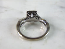 Load image into Gallery viewer, Womens Vintage Estate 14K White Gold Diamond Engagement Ring Set, 5.5g E960