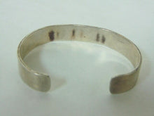 Load image into Gallery viewer, Vintage Estate Sterling Silver Southwestern Design Bracelet w/ Turquoise, 27.5g E3034