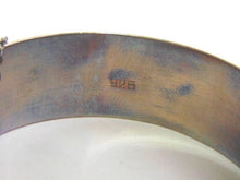 Load image into Gallery viewer, Vintage Estate Sterling Silver Etched Bangle Bracelet 36.0g E3502