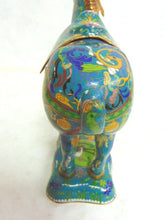 Load image into Gallery viewer, Pr of Vintage Antique Chinese Cloisonne Ming Style Horse Figures