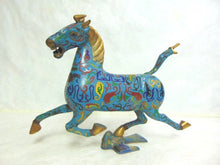 Load image into Gallery viewer, Vintage Antique Chinese Cloisonne Ming Style Horse Figure