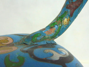 Vintage Antique Chinese Cloisonne Ming Style Horse Figure