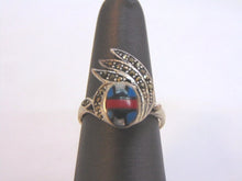 Load image into Gallery viewer, Womens Vintage Estate Sterling Silver Southwestern, Native American Zuni Ring 4.0g E1584