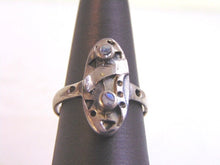 Load image into Gallery viewer, Womens Vintage Estate Sterling Silver Modern Abstract Abalone Ring 5.7g E2095