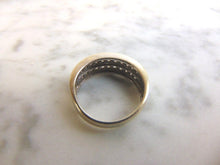 Load image into Gallery viewer, Womens Vintage Estate 14K White Gold Diamond Ring, 3.8g E3837