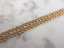 Load image into Gallery viewer, Womens Vintage Estate 14K Yellow Gold Bracelet 7.1g E3885