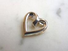 Load image into Gallery viewer, Womens Vintage Estate 10K Gold Reversible Heart Pendant 1.6g E2576