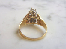 Load image into Gallery viewer, Womens Vintage Estate 14k Gold Exquisite Diamond Cluster Ring 4.2g  #E3022