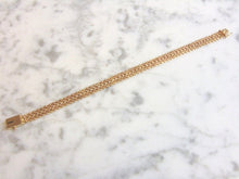 Load image into Gallery viewer, Womens Vintage Estate 14K Yellow Gold Bracelet 7.1g E3885