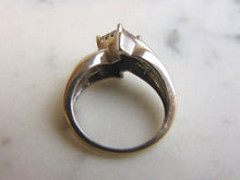 Load image into Gallery viewer, Womens Vintage Estate 14k White Gold Diamond Ring 5.5g  E3336