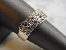 Load image into Gallery viewer, Womens Vintage Estate 18k White Gold Diamond Ring 5.4g  E3525