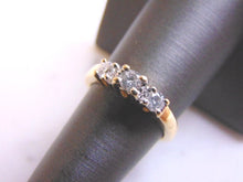 Load image into Gallery viewer, Womens Vintage Estate 14K Yellow Gold Diamond Ring, 3.6g E3528