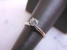 Load image into Gallery viewer, Womens Vintage Estate 14k White Gold Solitaire .50ct Diamond Ring 2.0g  E3524