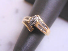 Load image into Gallery viewer, Womens Vintage Estate 14K Yellow Gold Diamond Engagement Ring 4.6g  #E3533