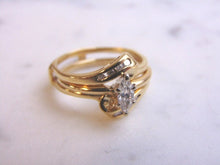 Load image into Gallery viewer, Womens Vintage Estate 14K Gold Diamond Marquise Engagement Ring 5.7g  #E3554
