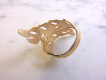 Load image into Gallery viewer, Womens Vintage Estate 14k Yellow Gold Filigree Ring  4.6g E4080