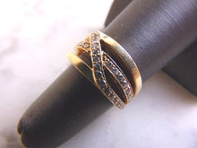 Load image into Gallery viewer, Womens Vintage Estate 14K Yellow Gold Diamond Ring 6.5g E2523