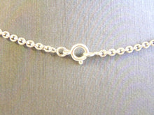 Load image into Gallery viewer, Vintage Estate Sterling Silver Necklace w/ Rose Quartz ? Pendant 9.9g #E3991