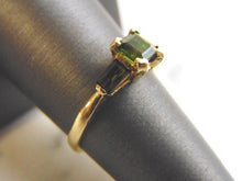 Load image into Gallery viewer, Womens Vintage Estate 14K Gold Emerald Diopside Ring 2.4g E2980