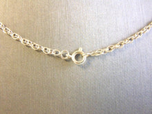 Load image into Gallery viewer, Vintage Estate Sterling Silver Necklace W/ Identity Pendant 17.4g E3968