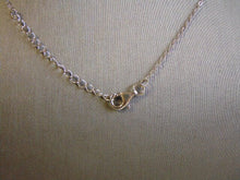 Load image into Gallery viewer, Womens Vintage Estate Sterling Silver Heart Necklace w/ Amethyst 7.5g E4213