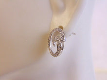 Load image into Gallery viewer, Womens  Vintage Estate Sterling Silver Earrings 1.7g #E4242