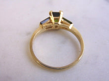 Load image into Gallery viewer, Womens Vintage Estate 14K Gold Emerald Diopside Ring 2.4g E2980