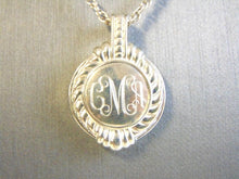 Load image into Gallery viewer, Vintage Estate Sterling Silver Necklace W/ Identity Pendant 17.4g E3968
