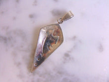 Load image into Gallery viewer, Womens Vintage Estate Sterling Silver Modernist Pendant 3.5g #E4434