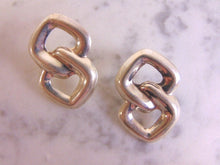 Load image into Gallery viewer, Womens Vintage Estate Sterling Silver Earrings 8.4g #E4241