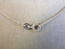 Load image into Gallery viewer, Womens Vintage Estate CZ Stones Pendant W/ Necklace 4.0g E4465